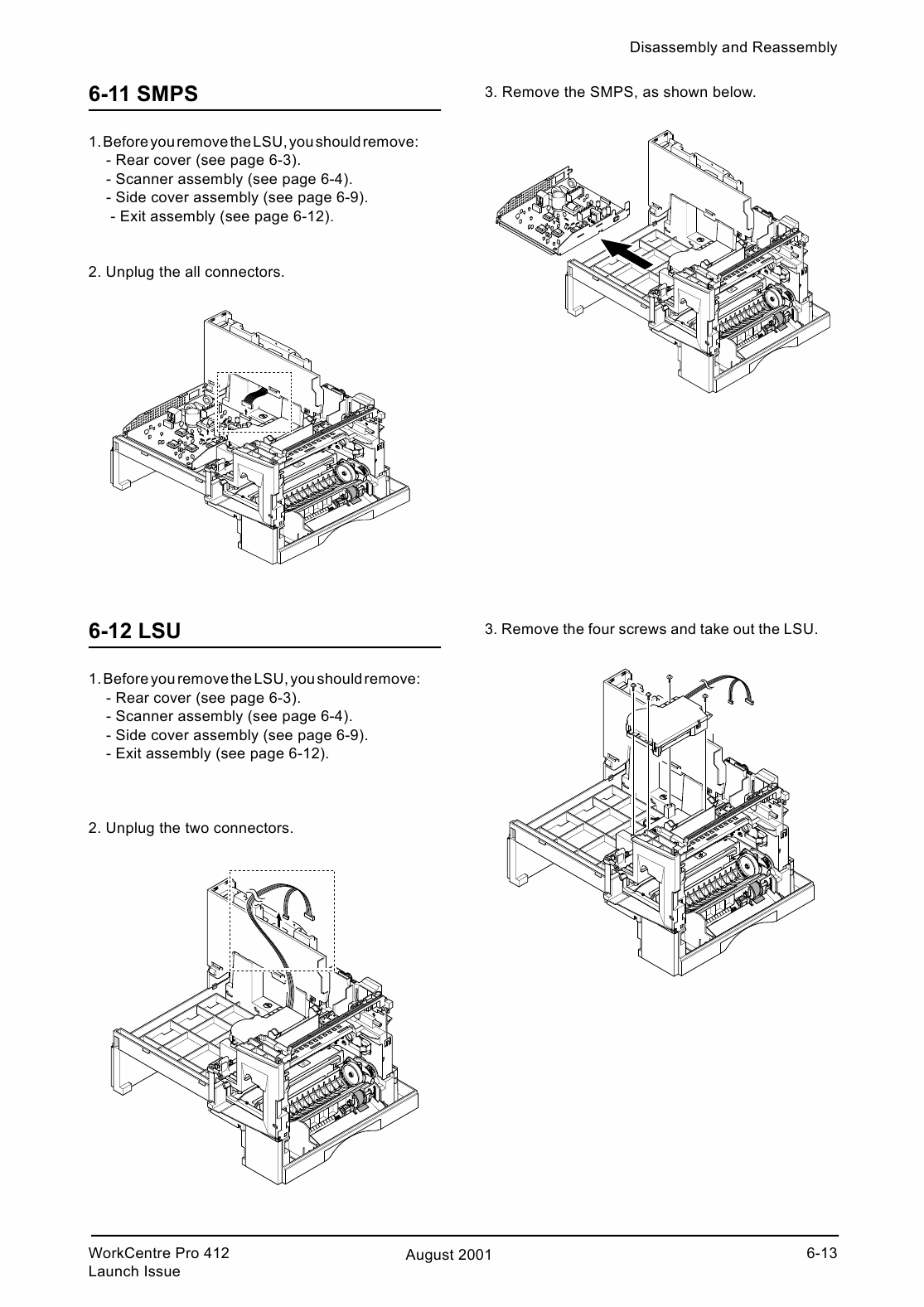 Xerox WorkCentre Pro-412 Parts List and Service Manual-3